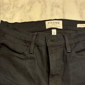 Frame Denim Women's High Rise Dark Jeans